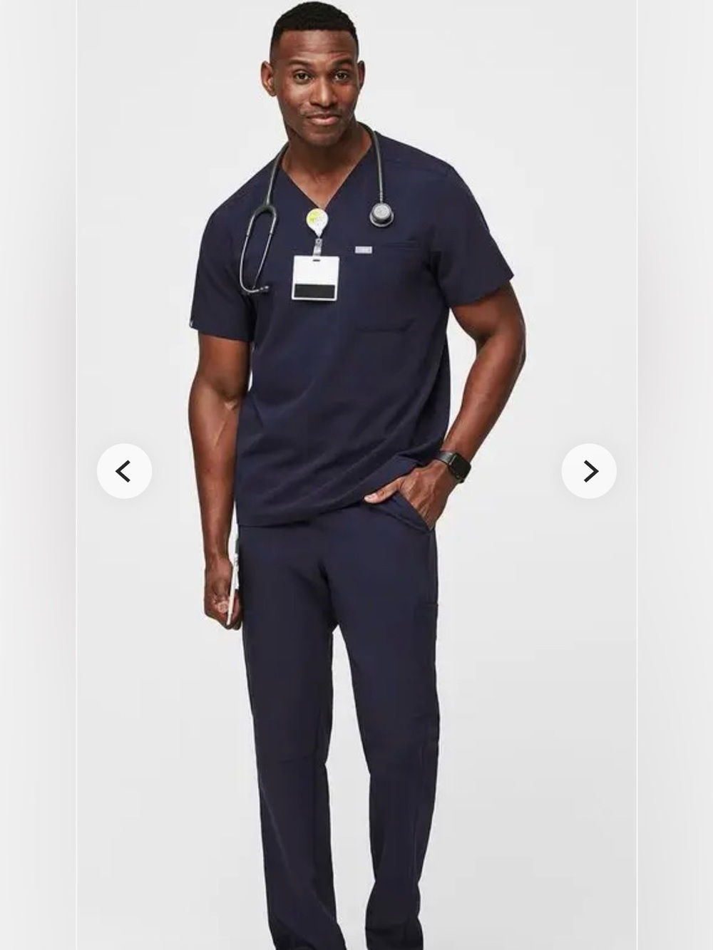 FIGS Leon Three-Pocket Scrub Top
